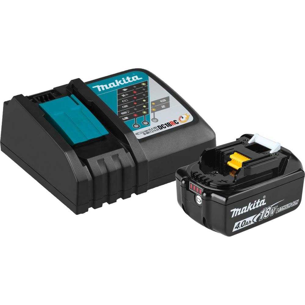 Makita Outdoor Adventure 18V LXT Lithium Ion Battery and Charger Starter Pack - Ascmtools