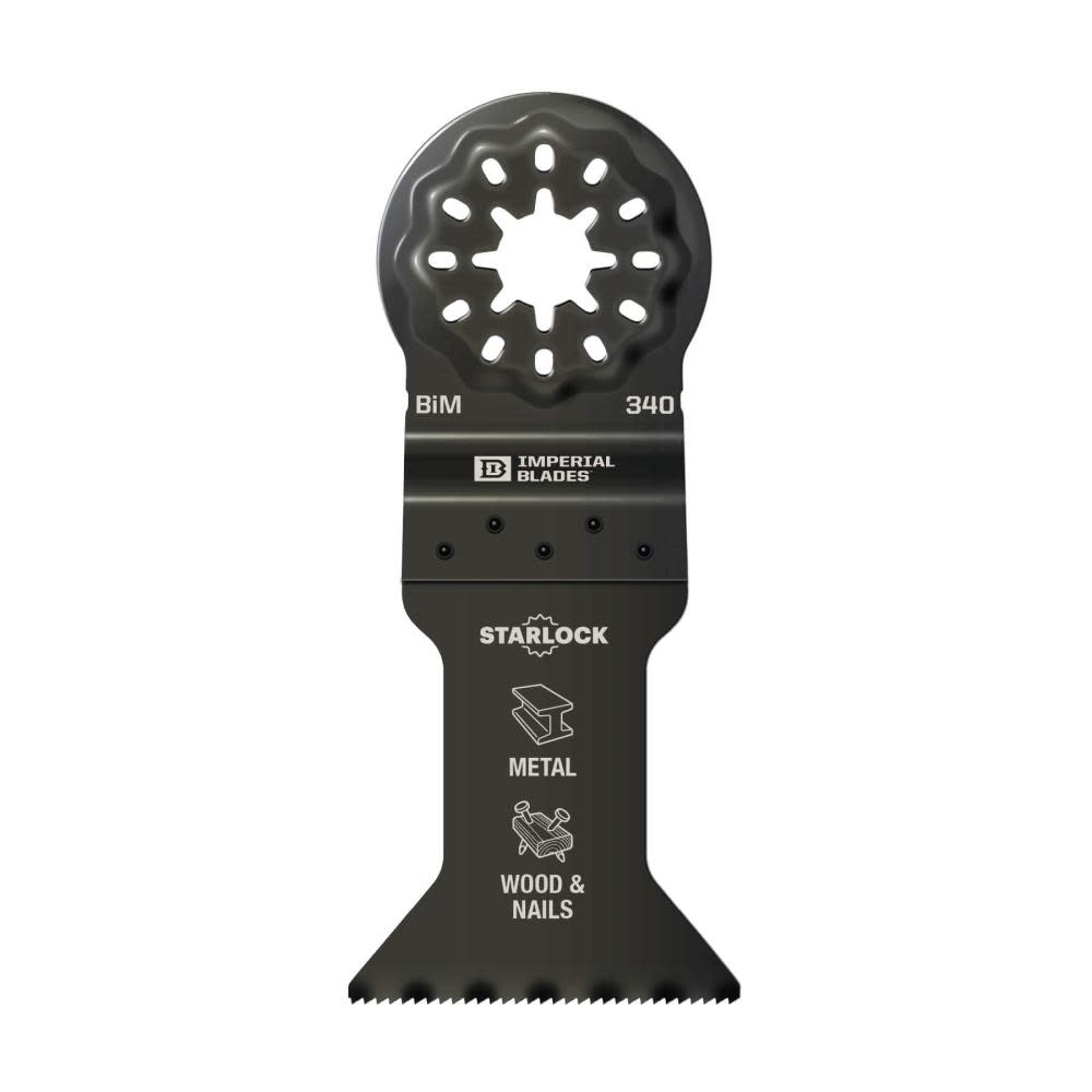Imperial Blades IBSL340-1 Starlock 1-3/4″ Standard Metal Blade 1PC - Ascmtools