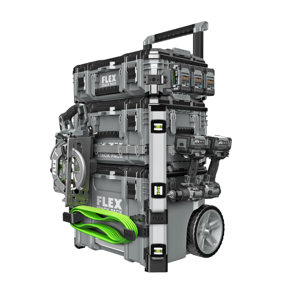 FLEX Stack Pack Front Tool Rack Rail - Ascmtools