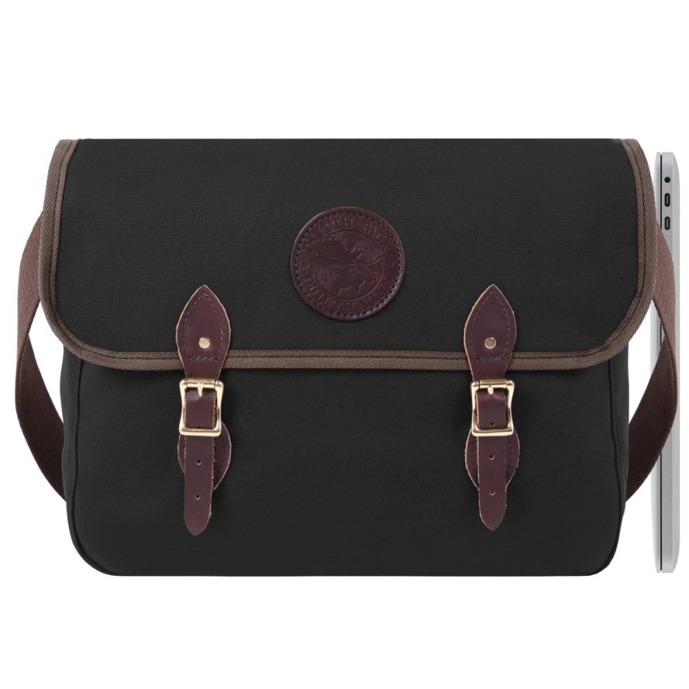 Duluth Pack 17 In. 13 Liter Capacity Black Laptop Book Bag - Ascmtools
