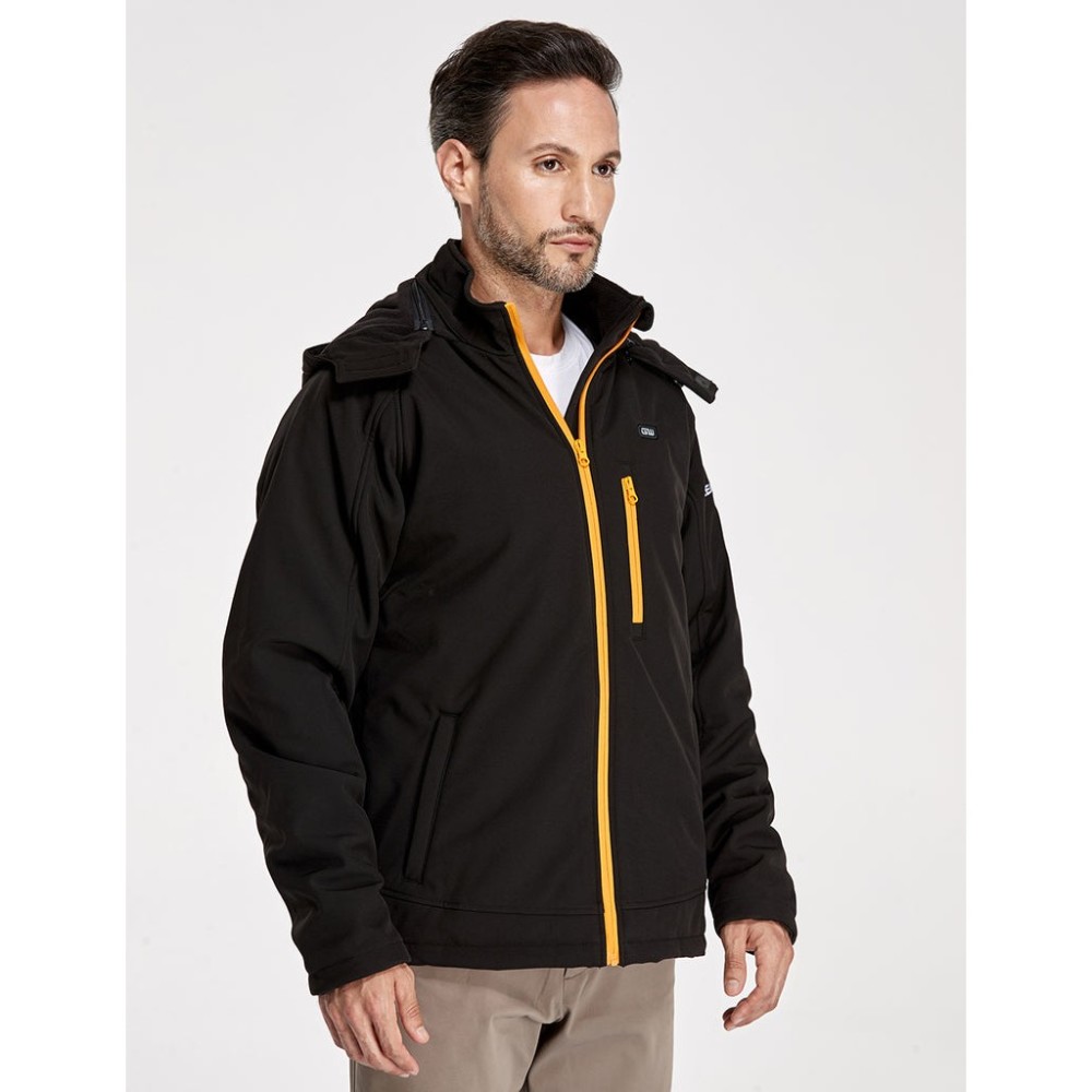 GEARWRENCH Mens Black Heated Hooded Jacket Kit XL - Ascmtools