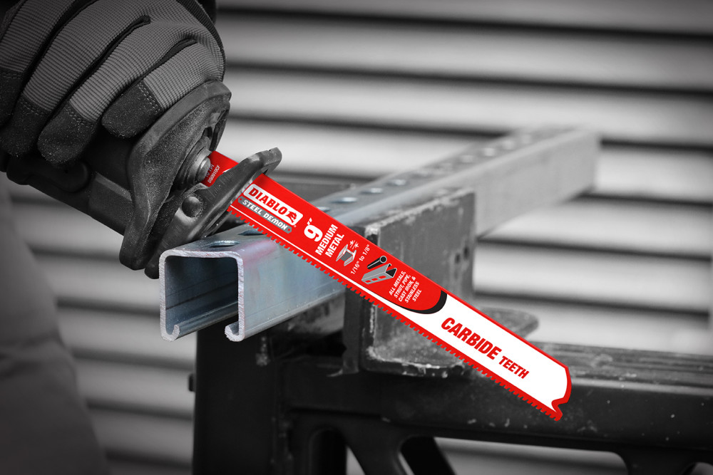 Diablo Tools 6″ Steel Demon Carbide Recip Blades for Medium Metal Cutting - Ascmtools