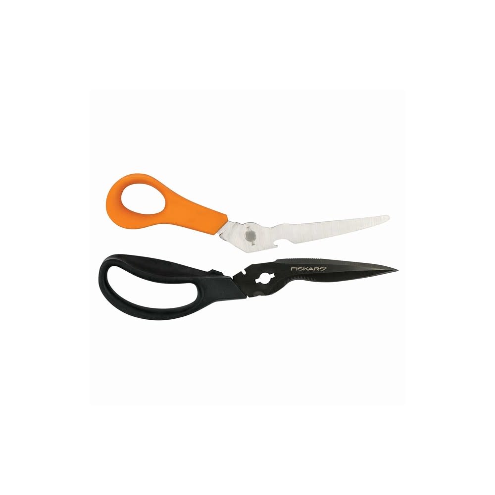 Fiskars 9″ Steel Blade Orange/Black Multipurpose Garden Shear - Ascmtools