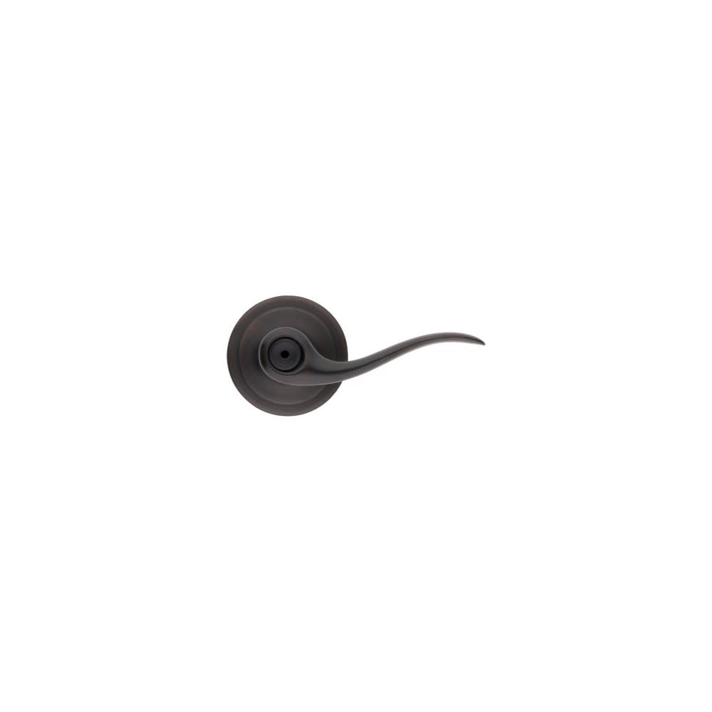 Kwikset Venetian Bronze Bed/Bath Tustin Privacy Door Lever - Ascmtools