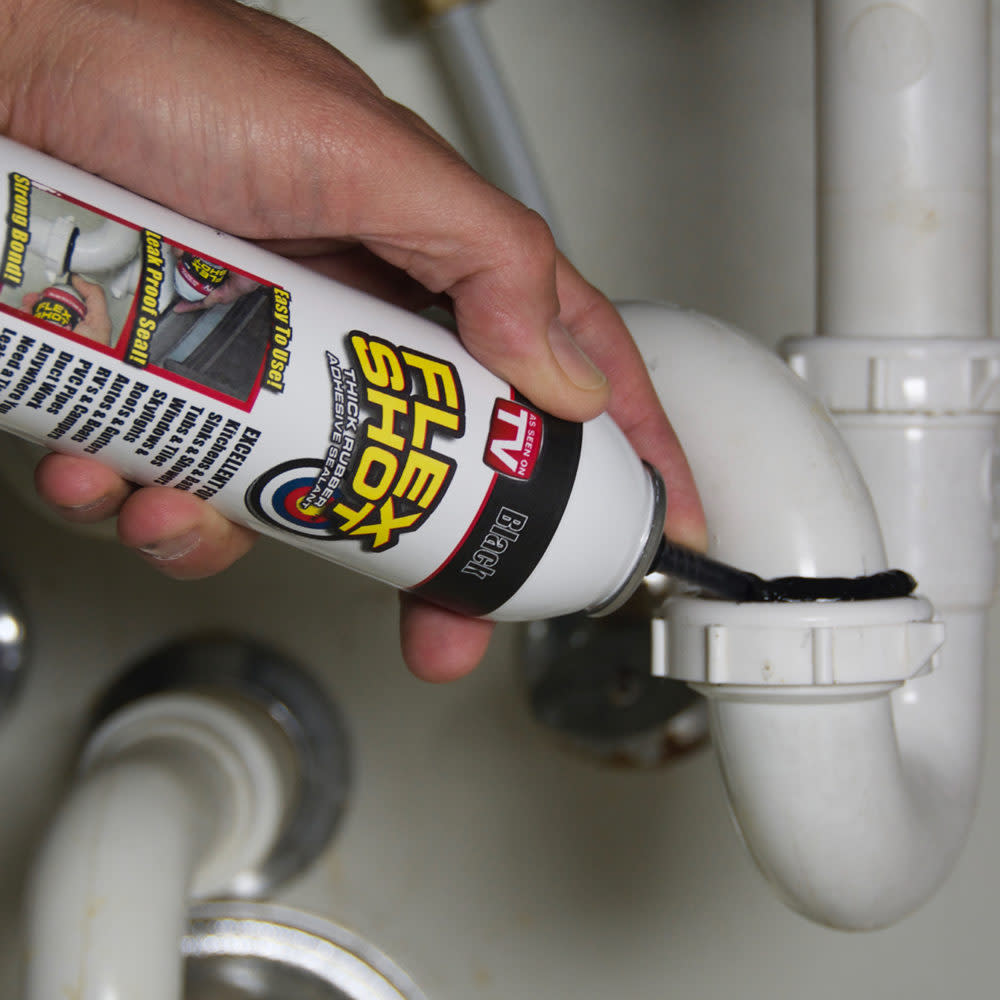 Flex Seal 8 oz Flex Shot Rubber Sealant – White - Ascmtools