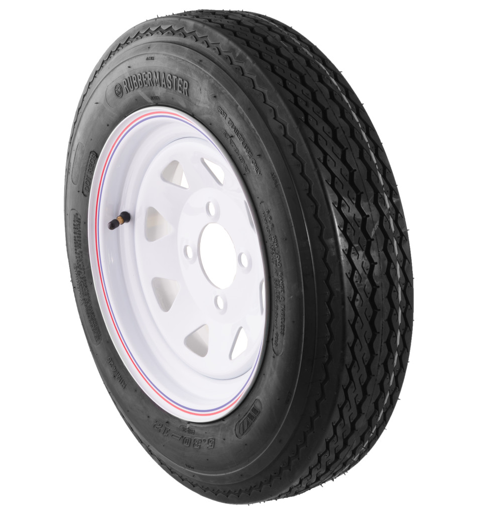 Rubbermaster S378 480-12 6P High Speed Trailer Tire – Tire Only - Ascmtools