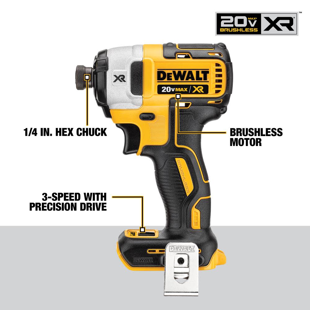 DEWALT 20V MAX XR Compact 4-Tool Combo Kit - Ascmtools