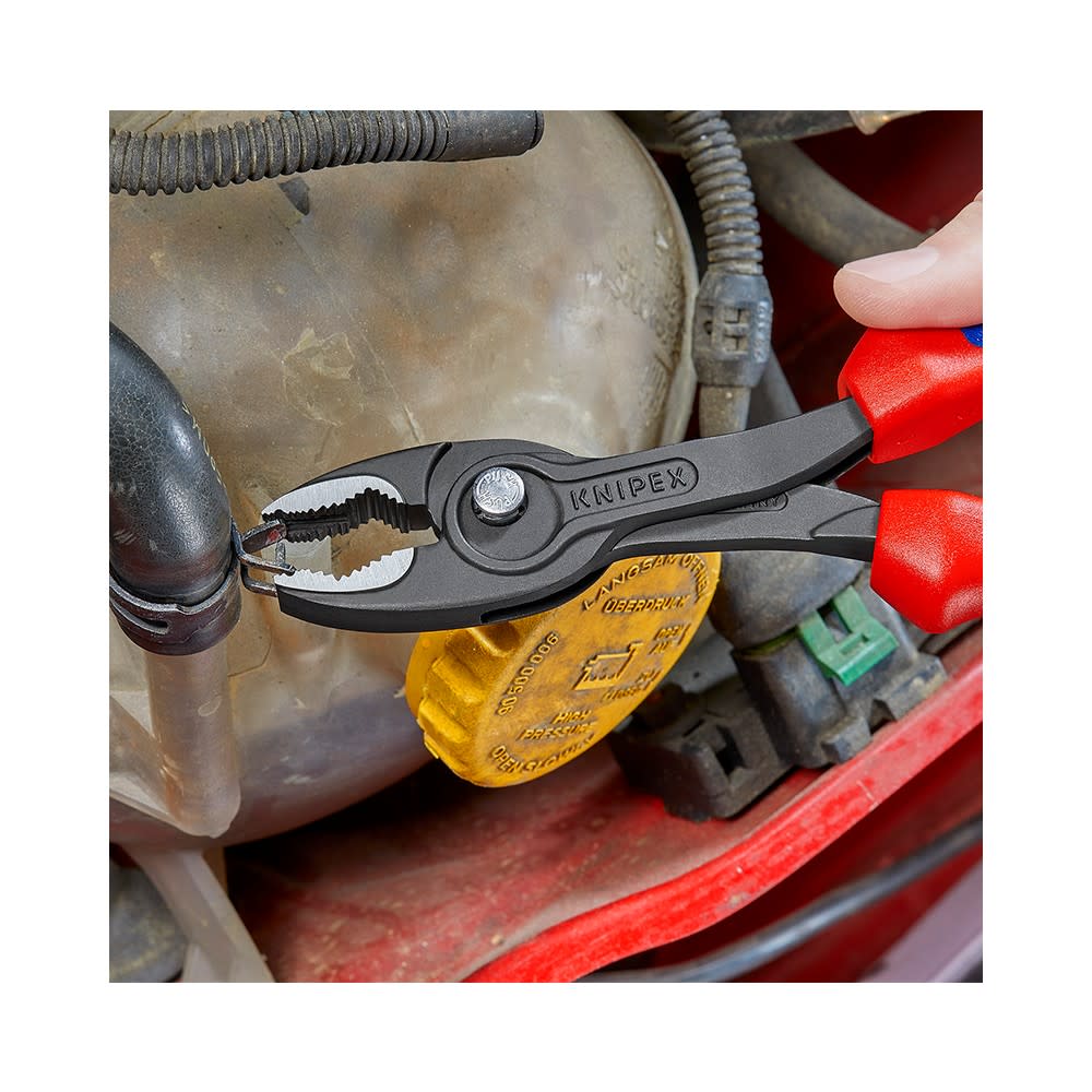 Knipex 8 In. TwinGrip Slip Joint Pliers with Comfort Grip Handle - Ascmtools