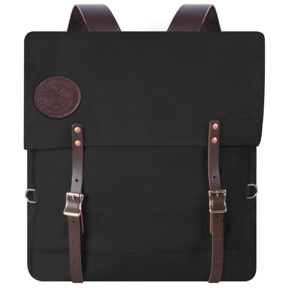 Duluth Pack 64 Liter Capacity Black Canvas Box Style Standard Food Pack - Ascmtools