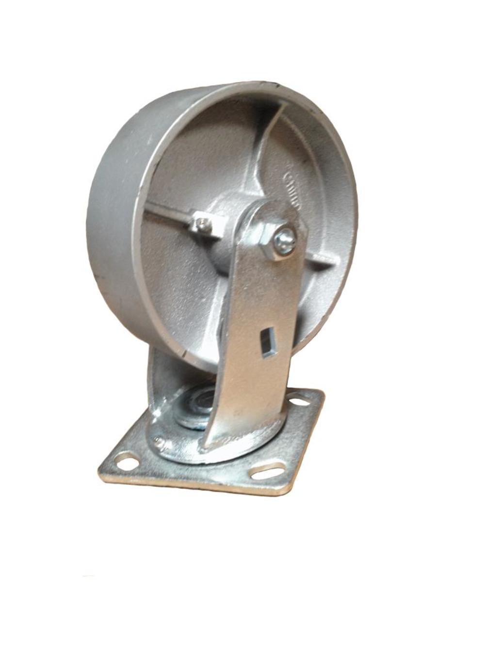 EZ Roll Casters 5In Swivel Steel Caster - Ascmtools
