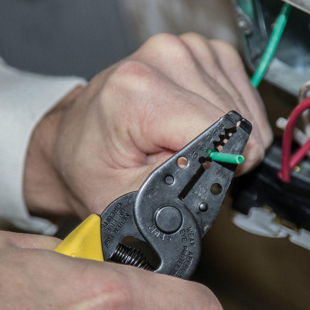 Klein Tools Wire Stripper/Cutter 10-18 AWG SLD - Ascmtools