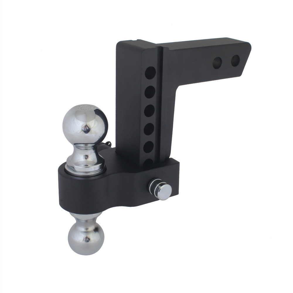 Trailer Valet Blackout 8000 lbs & 10000 lbs Capacity Adjustable Drop Hitch 2″ & 2 5/16″ Ball - Ascmtools