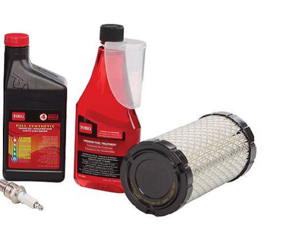 Toro Titan V-Twin Engine Maintenance Kit with Heavy-Duty Air Filter - Ascmtools