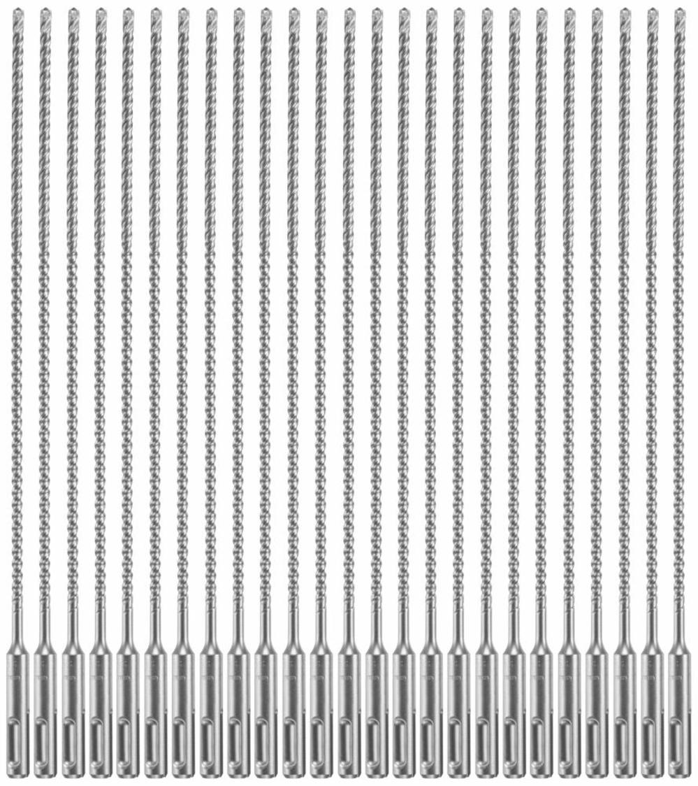 Bosch 25 pc. 3/16 In. x 10 In. x 12 In. SDS-plus Bulldog Xtreme Carbide Rotary Hammer Drill Bits - Ascmtools