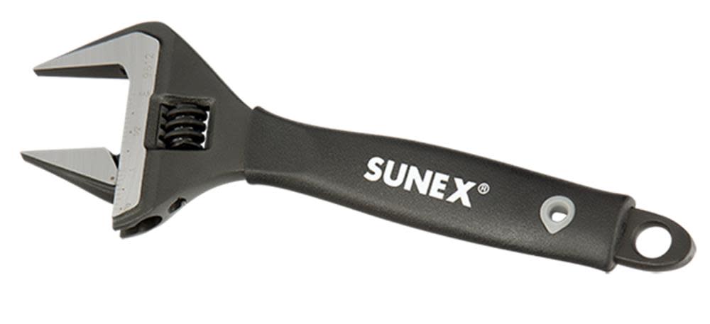 Sunex 8 In. Wide Jaw Adjustable Wrench - Ascmtools