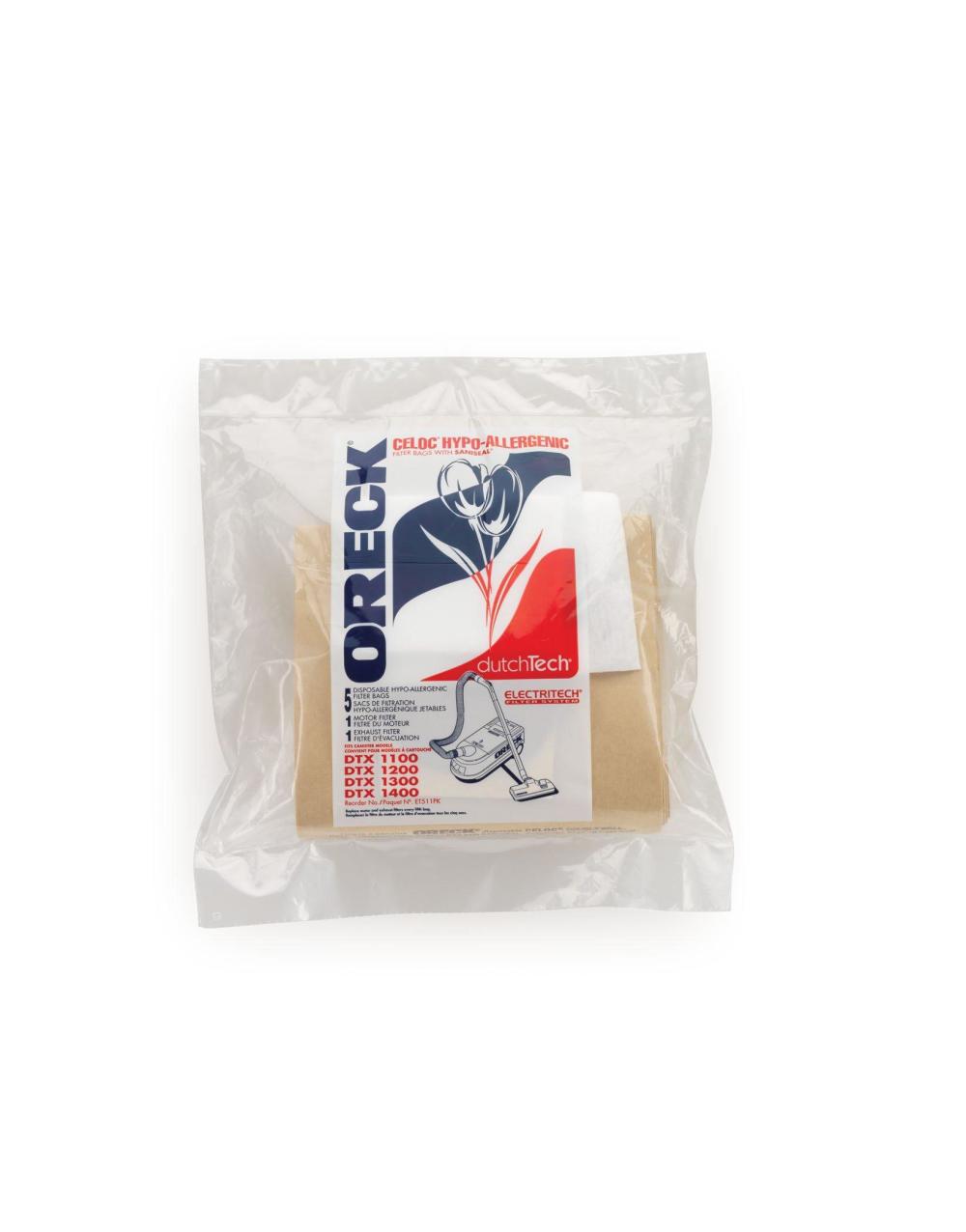 Oreck Dutchtech Canister Vacuum Cleaner Bags - Ascmtools