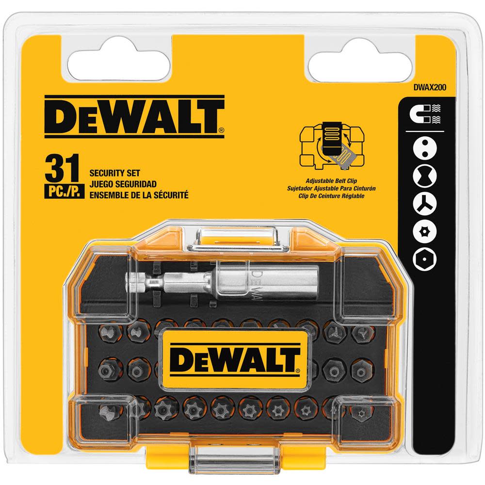 DEWALT 31-Piece Security Set - Ascmtools