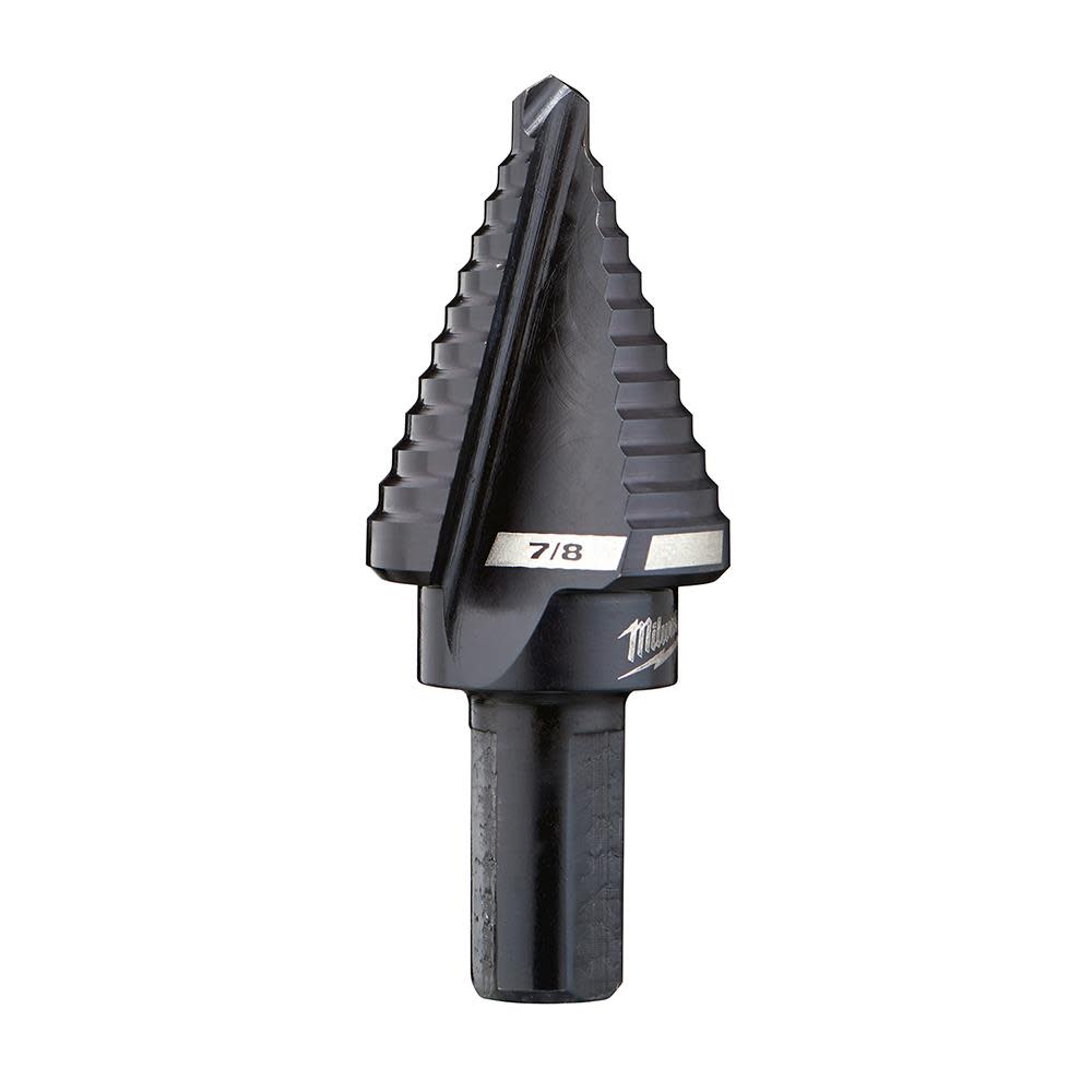 Milwaukee #7 Step Drill Bit 7/8 in. Single Hole - Ascmtools