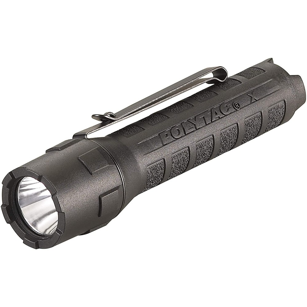 Streamlight PolyTac X Flashlight USB Black Tactical Handheld - Ascmtools