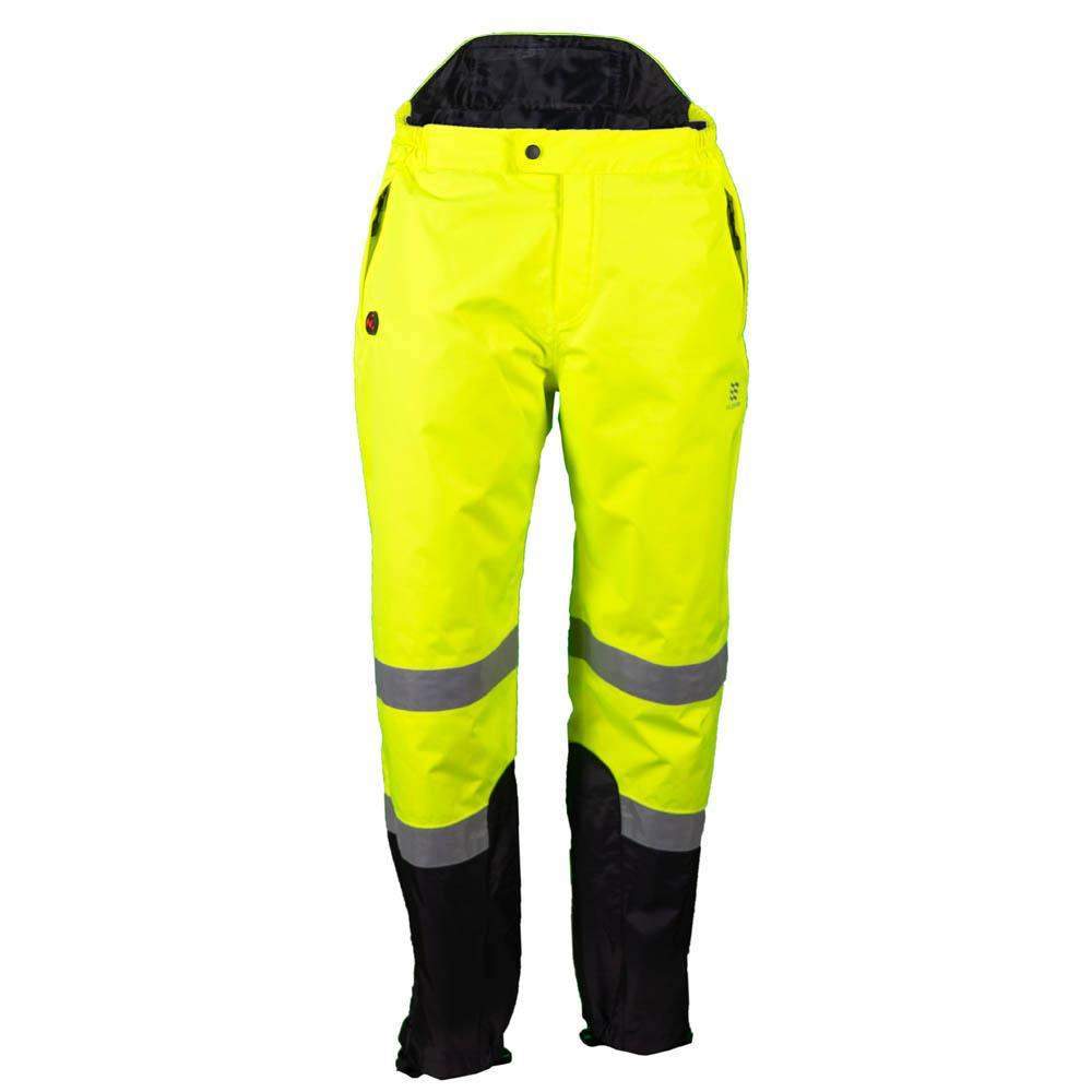 Mobile Warming 7.4V Heated Rain Pant Mens Hi-Vis Medium - Ascmtools