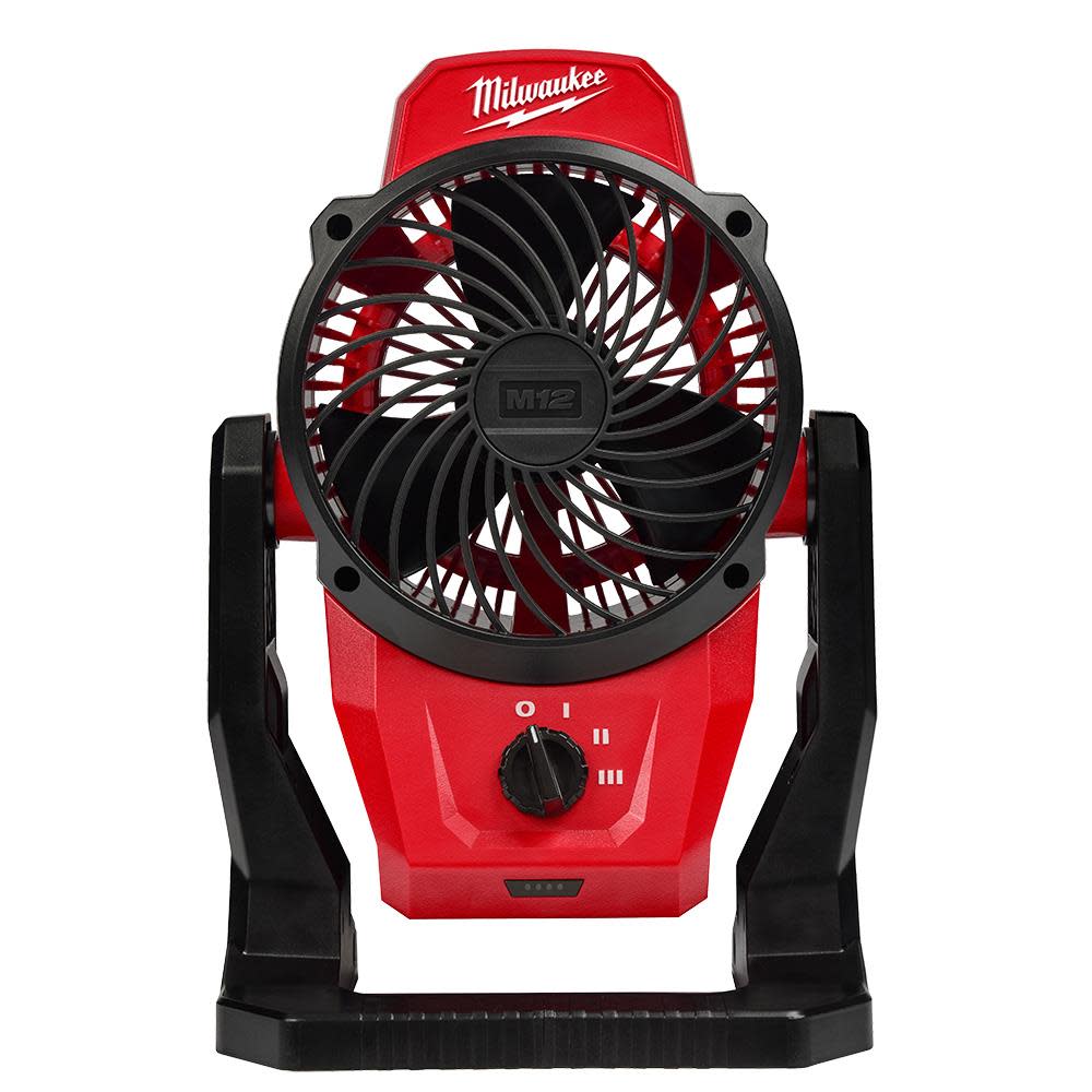 Milwaukee M12 Mounting Fan Reconditioned Bare Tool - Ascmtools