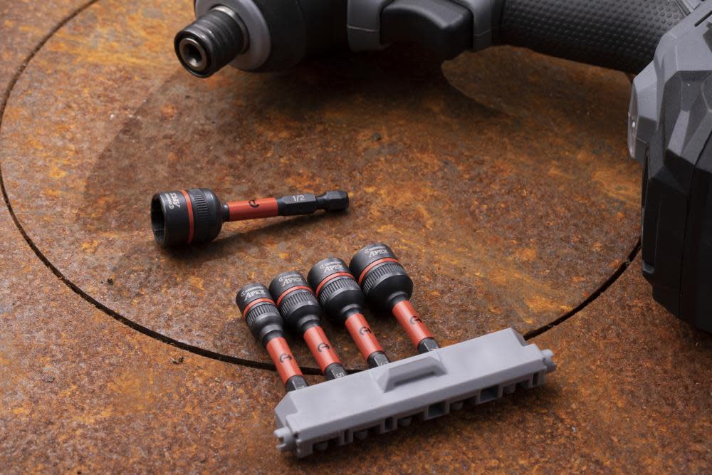 Crescent APEX Bolt Biter Impact Nut Extractor and Driver Set 5pc - Ascmtools