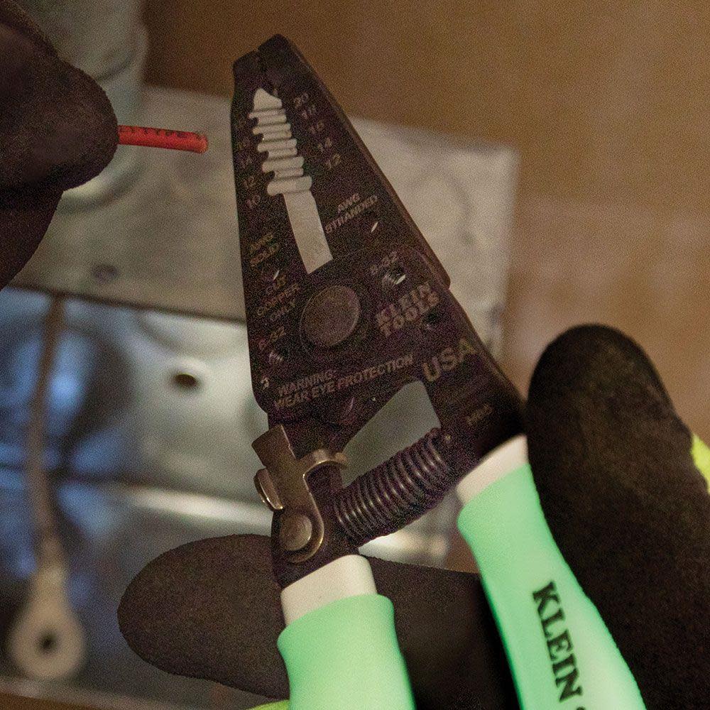 Klein Tools Wire Stripper with Glow Grips - Ascmtools