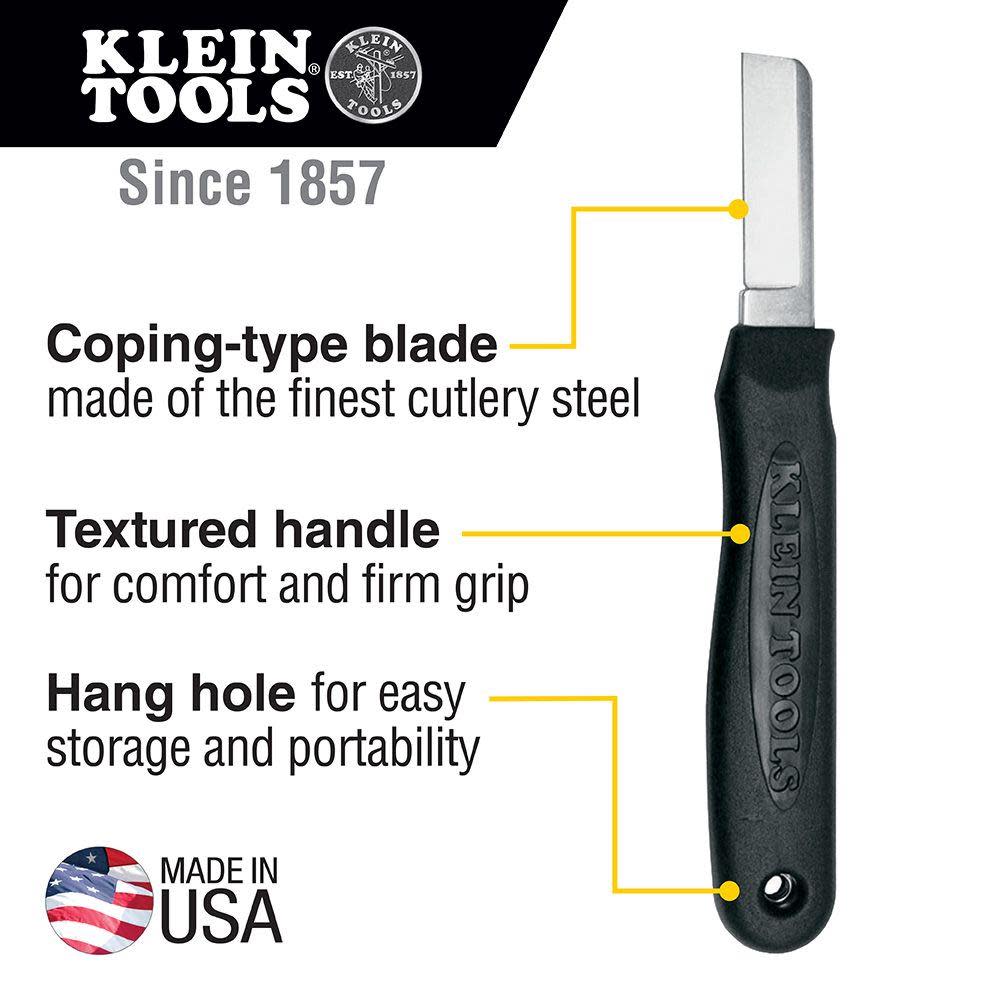 Klein Tools Cable Splicer’s Knife - Ascmtools