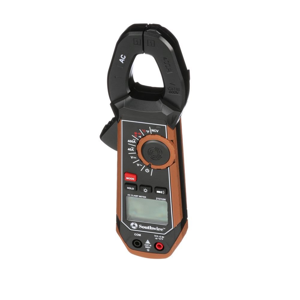 Southwire AC Clamp Meter with Built-In NCV Worklight - Ascmtools