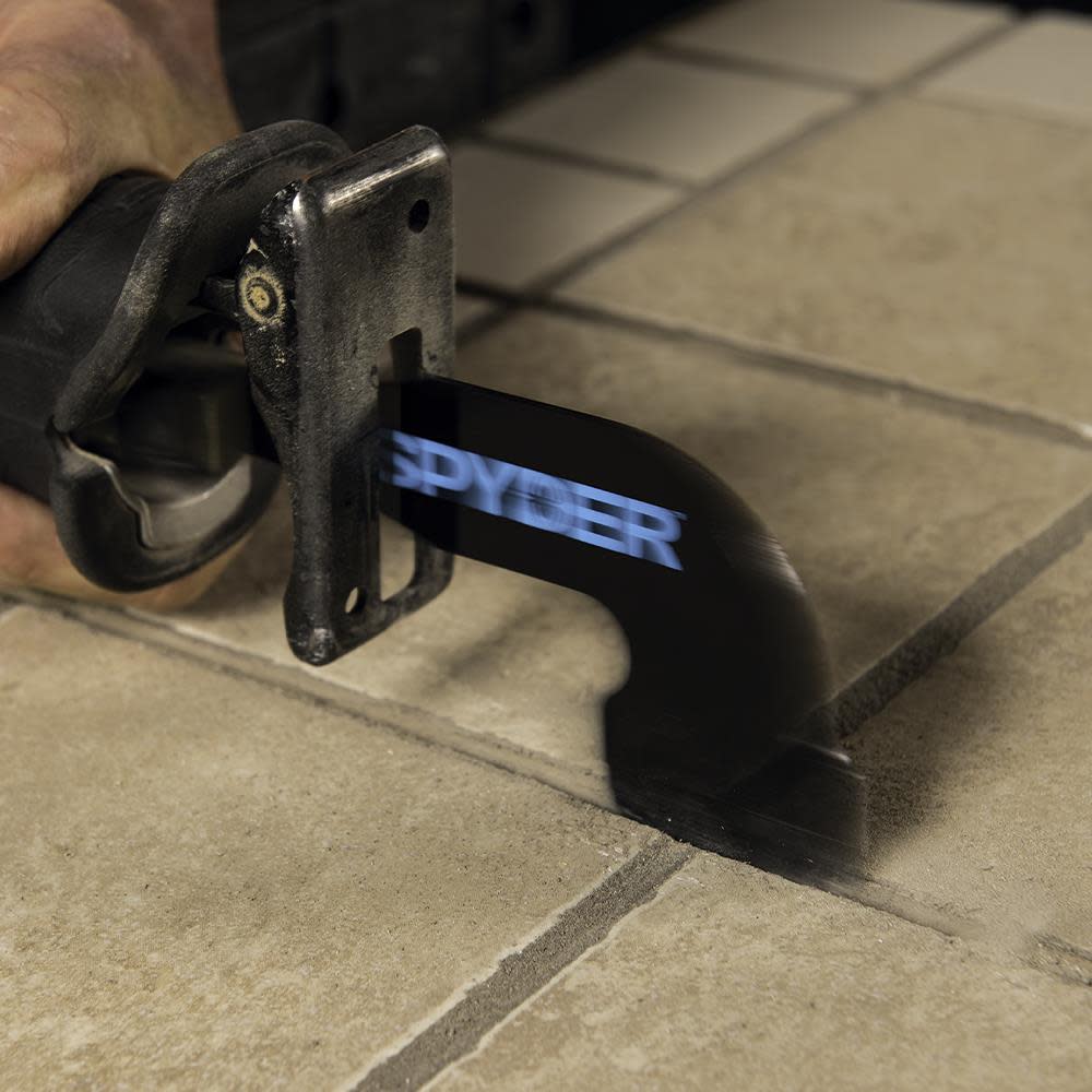 Spyder Reciprocating Saw Grout Removal Tool Attachment - Ascmtools