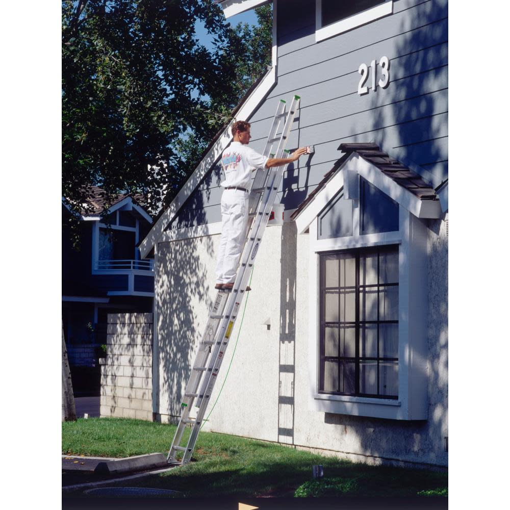 Werner 36 Ft. Type II Aluminum Extension Ladder - Ascmtools