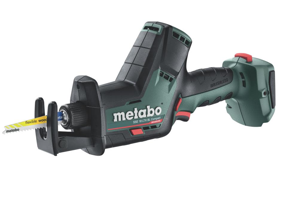 Metabo 18V Compact BL Reciprocating Saw Bare Tool - Ascmtools