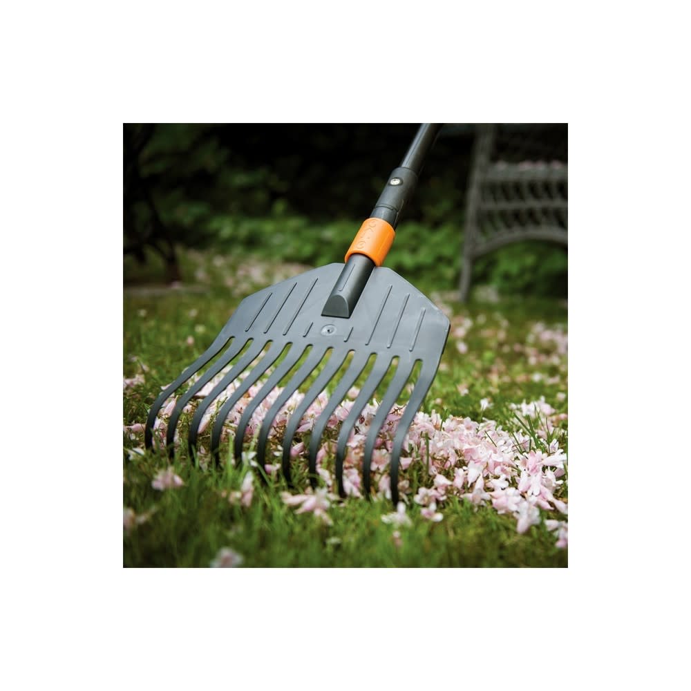Fiskars QuikFit 11 Tine Replacement Shrub Rake Head - Ascmtools