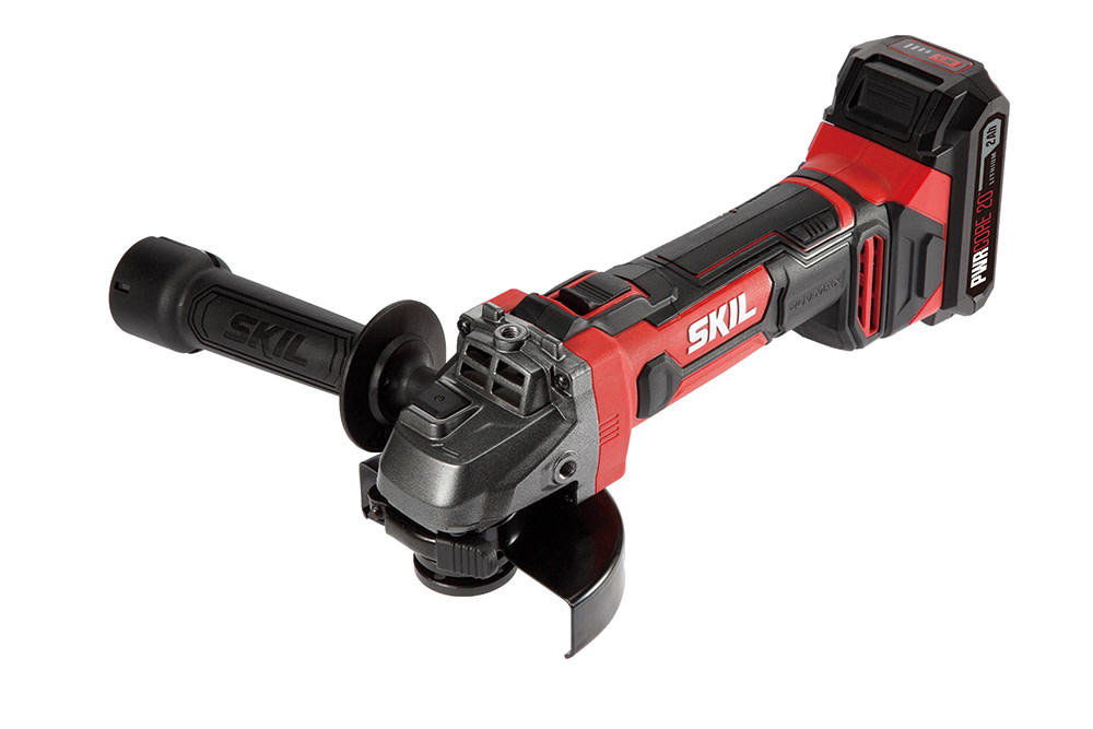 SKIL 20V 4-1/2” ANGLE GRINDER KIT WITH PWRCORE 20 2.0AH LITHIUM BATTERY - Ascmtools