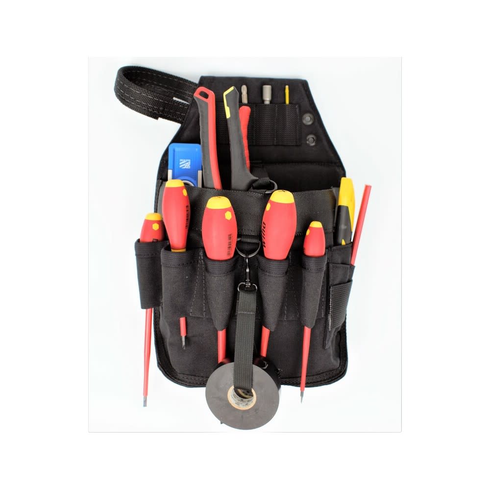 Diamondback Toolbelts Black Right Side Niko Tool Pouch - Ascmtools