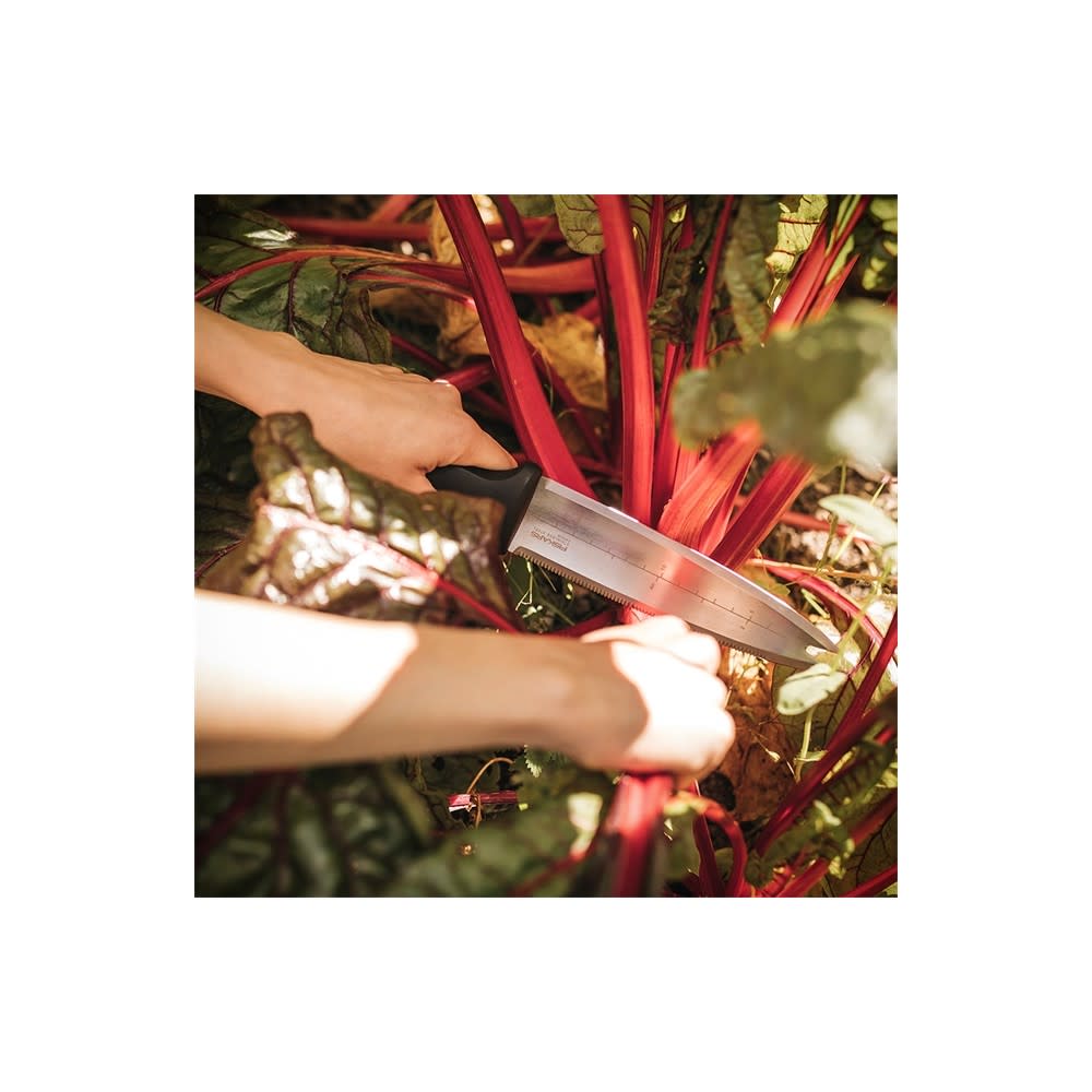 Fiskars Stainless Steel Blade Hori Hori Garden Tool - Ascmtools