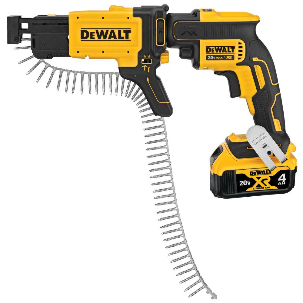 DEWALT Drywall Screw Gun Kit with Collated Drywall Screwgun Attachment Kit - Ascmtools