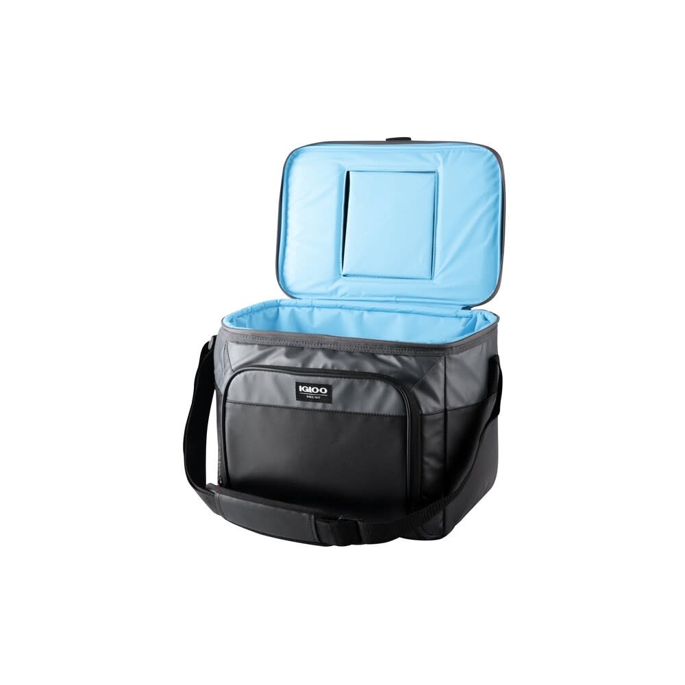 Igloo Cooler Bag Hard Liner Gray/Black 24 Can - Ascmtools