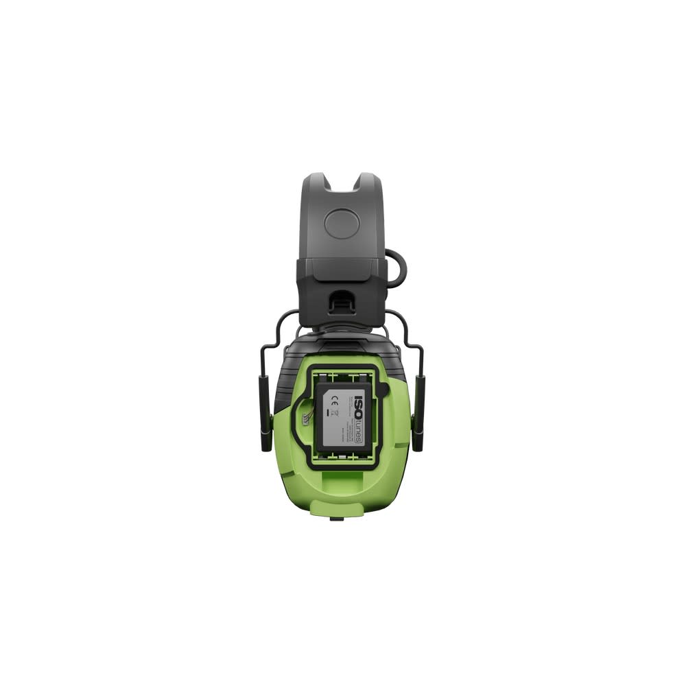 ISOtunes LINK Aware EN352 Bluetooth Earmuff Safety Green 79 dB - Ascmtools