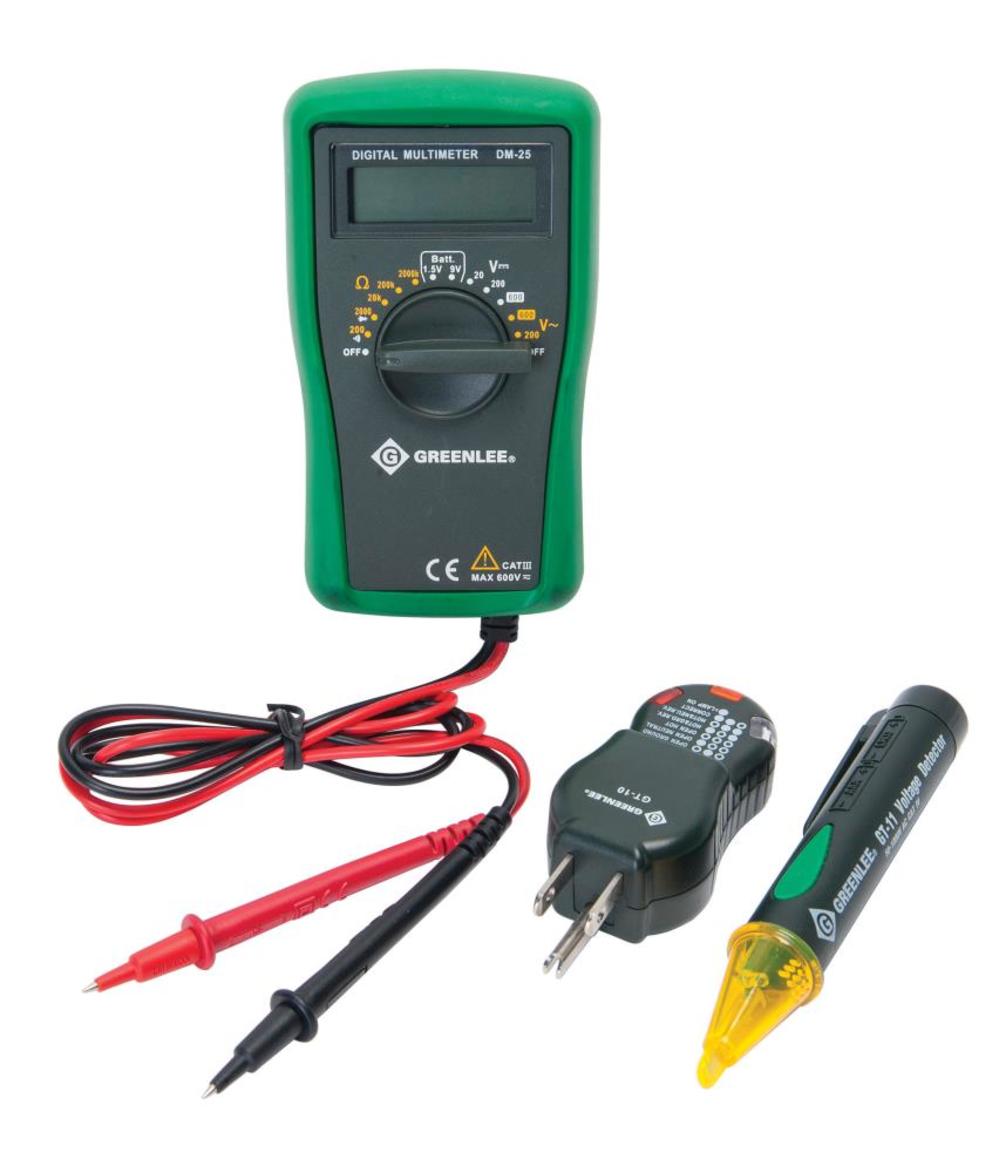 Greenlee Basic Electrical Kit - Ascmtools