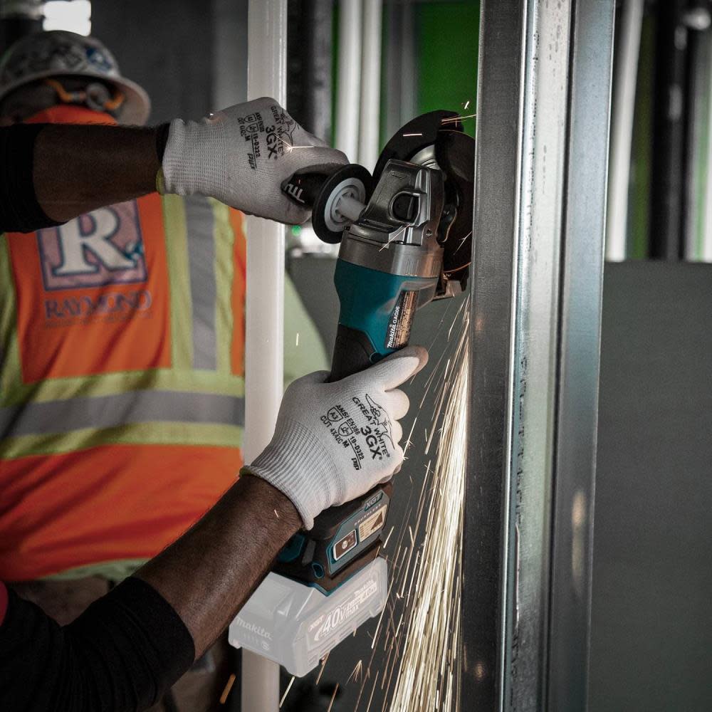 Makita XGT 40V max Paddle Switch Angle Grinder 4 1/2 / 5″ Bare Tool - Ascmtools