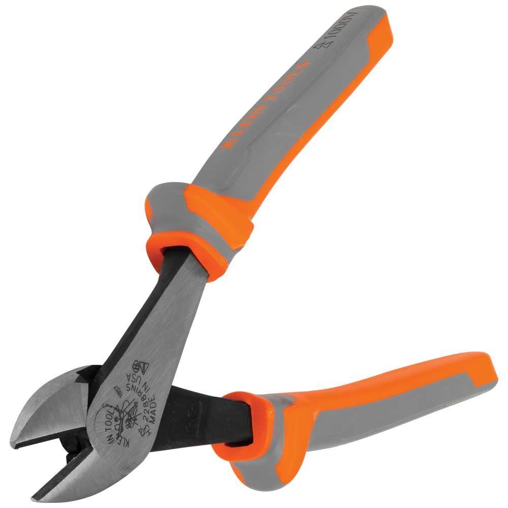 Klein Tools 8″ Insulated Diagonal Pliers - Ascmtools