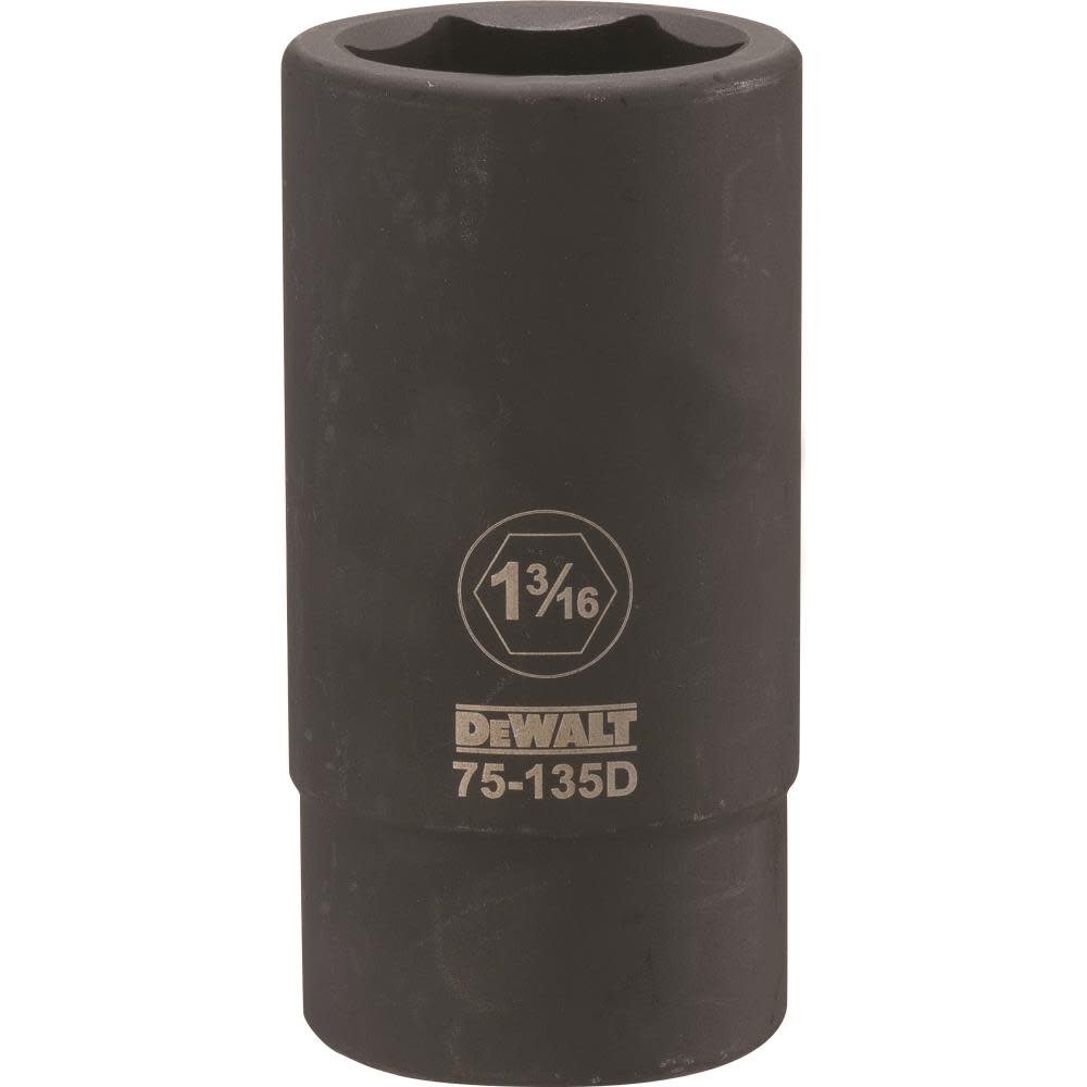 DEWALT 3/4 Drive X 1-3/16 6PT Deep Impact Socket - Ascmtools