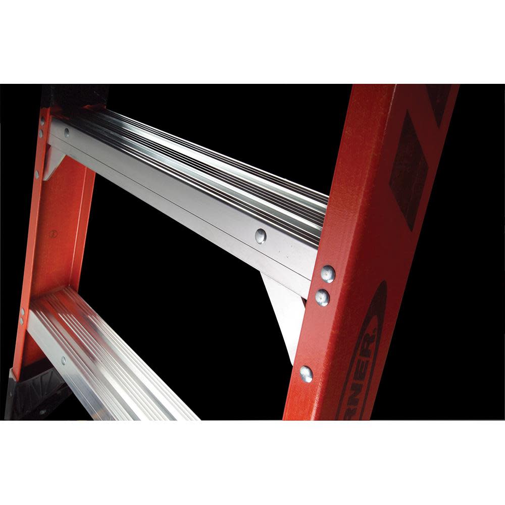 Werner 10 Ft. Type IAA Fiberglass Step Ladder - Ascmtools