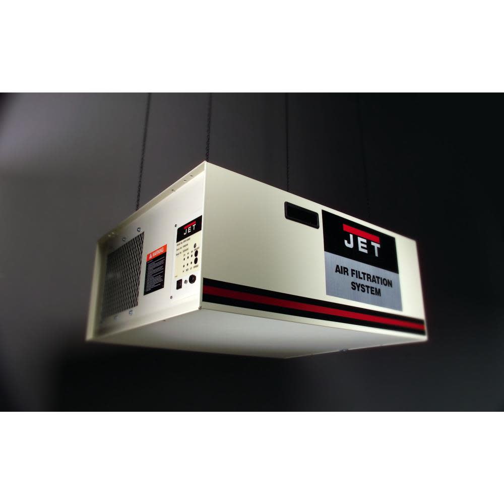 JET 1000 CFM Air Filtration System 3-Speed with Remote Control - Ascmtools