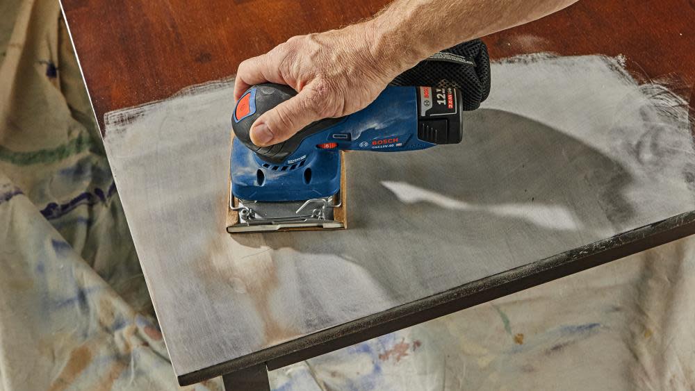 Bosch 12V 1/4 Sheet Orbital Finishing Sander Bare Tool - Ascmtools