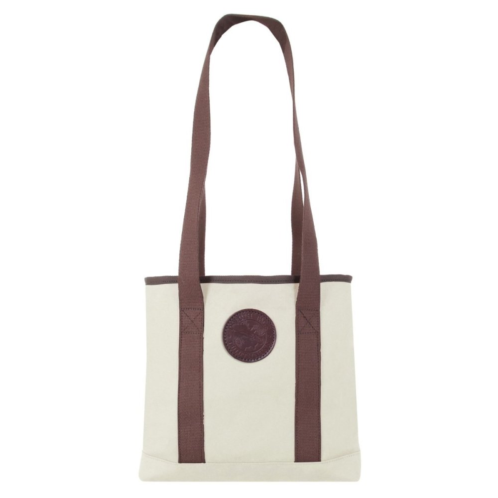 Duluth Pack 5 Liter Capacity Natural Long Handles Mini Tote - Ascmtools