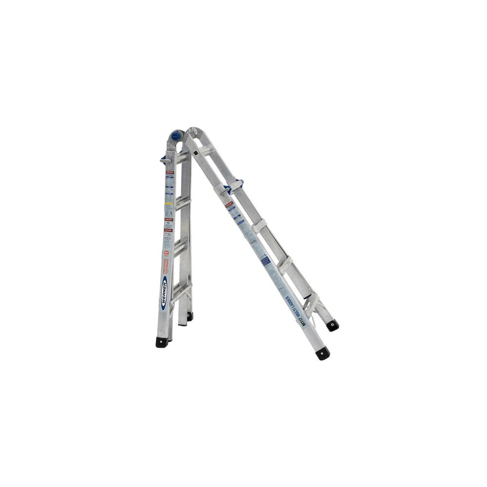 Werner 18 Ft. Reach Height Type IA Aluminum Multi-Position Ladder - Ascmtools