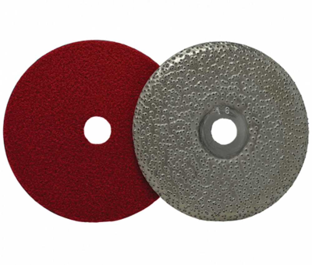 National Flooring Equipment 5 In. Brazed Disc – 16 Grit - Ascmtools
