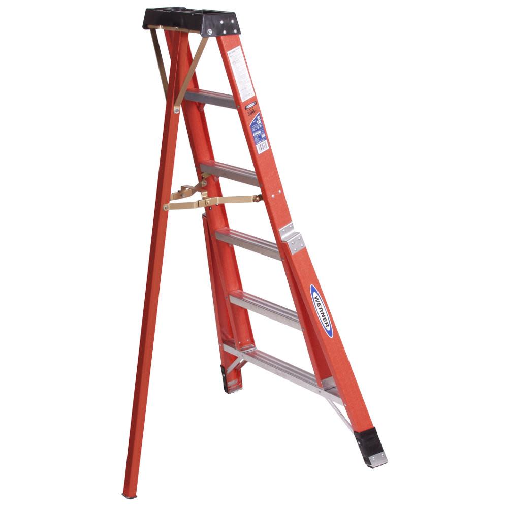 Werner 6 Ft. Type IA Fiberglass Tripod Ladder - Ascmtools